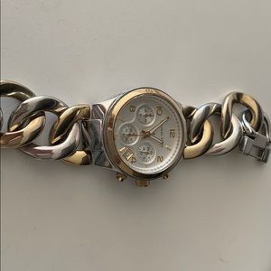 Michael Kors silver and gold watch